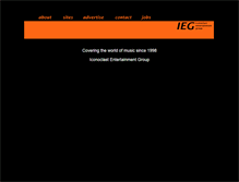 Tablet Screenshot of ieginc.com